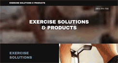 Desktop Screenshot of exercisesolutions.us