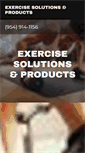 Mobile Screenshot of exercisesolutions.us